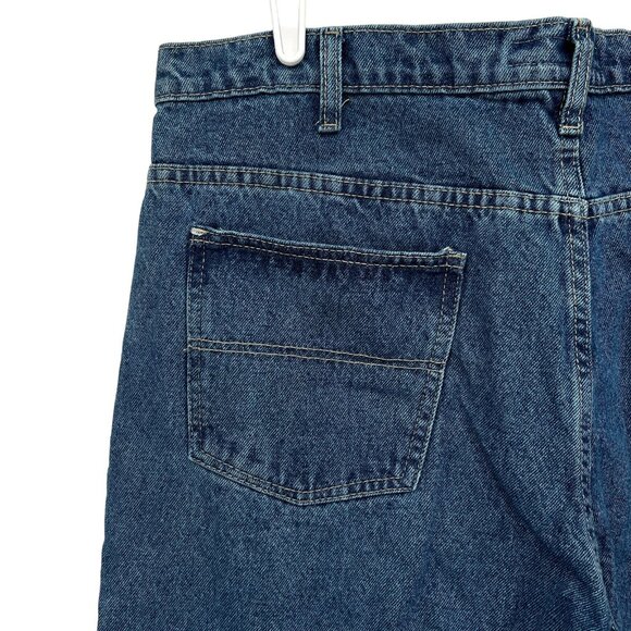 NWT Real Ranch Men Regular Fit Straight Leg Denim Jeans Size 40x34  (W39"xL32") - Picture 7 of 11